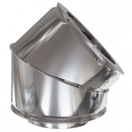 Codo Inox. D.P. 125/45º