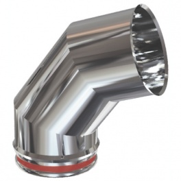 Codo Inox. 150/72º