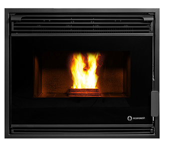 Insertable Pellet ECOFOREST CORDOBA  12 Kw Canalizable